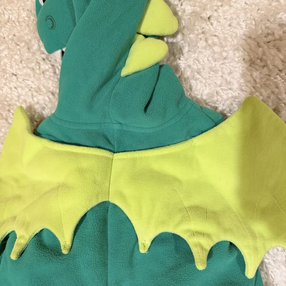 Carter's Baby Halloween Costume Dragon Dinosaur Green 3-6 Months - Picture 6 of 6